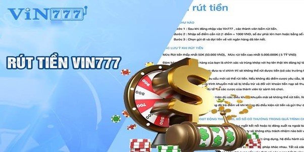 Rút tiền Vin777 qua ngân hàng